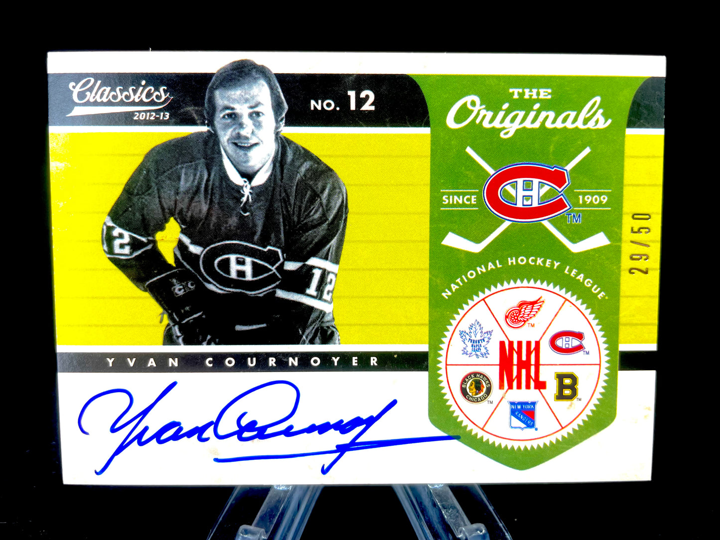 Yvan Cournoyer Auto /50