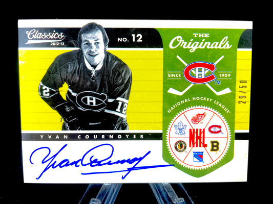 Yvan Cournoyer Auto /50
