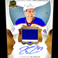 Connor McDavid 2016-17 UD The Cup Signature Materials Patch Auto /25 2nd YEAR