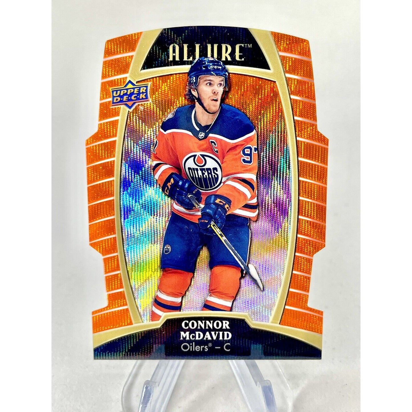 Connor McDavid 2019-20 Upper Deck Allure #1 Orange Slice 058/199