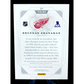 Brendan Shanahan 2013-14 Panini Dominion Triple Mem Jersey Auto Red Wings