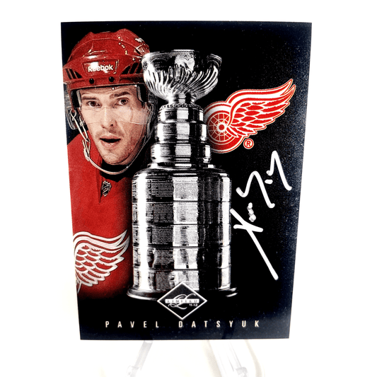 Pavel Datsyuk 2011-12 Panini Limited Stanley Cup Winners Hard Signed Auto 19/99