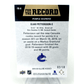 Elias Pettersson 2019-20 Allure For The Record Rookie Points Purple Diamond 4/10