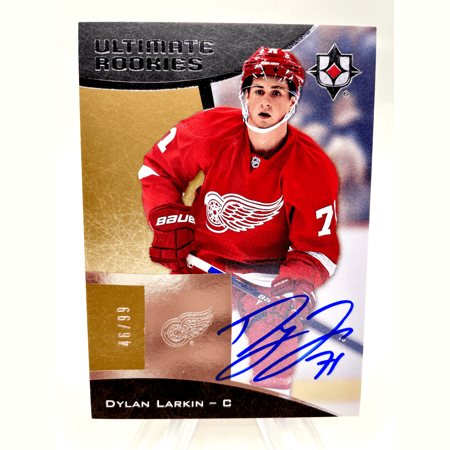 Dylan Larkin 2015-16 Upper Deck Ultimate Collection Rookie Auto 46/99