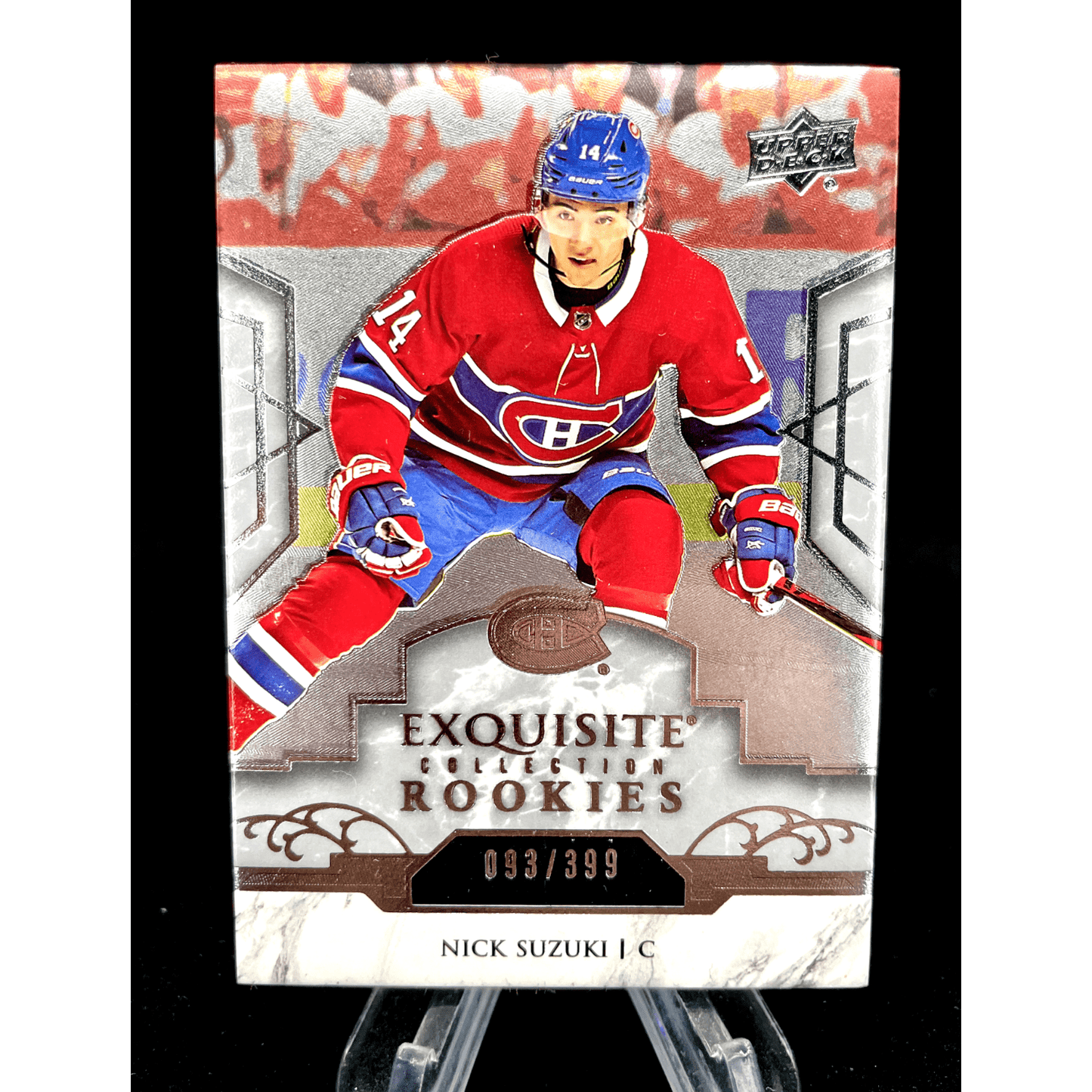 Nick Suzuki 2019-20 Upper Deck Exquisite Rookie /399