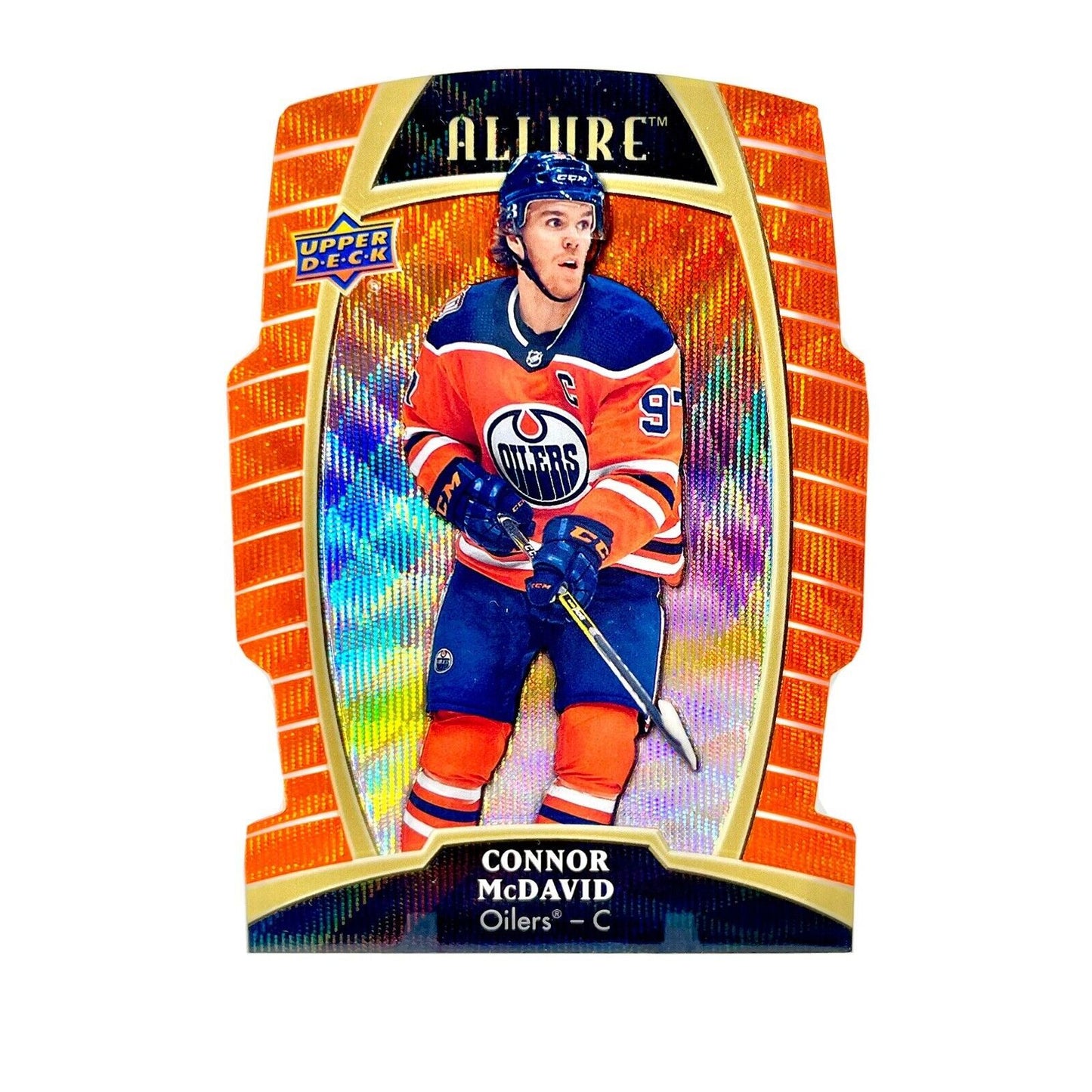 Connor McDavid 2019-20 Upper Deck Allure #1 Orange Slice 058/199